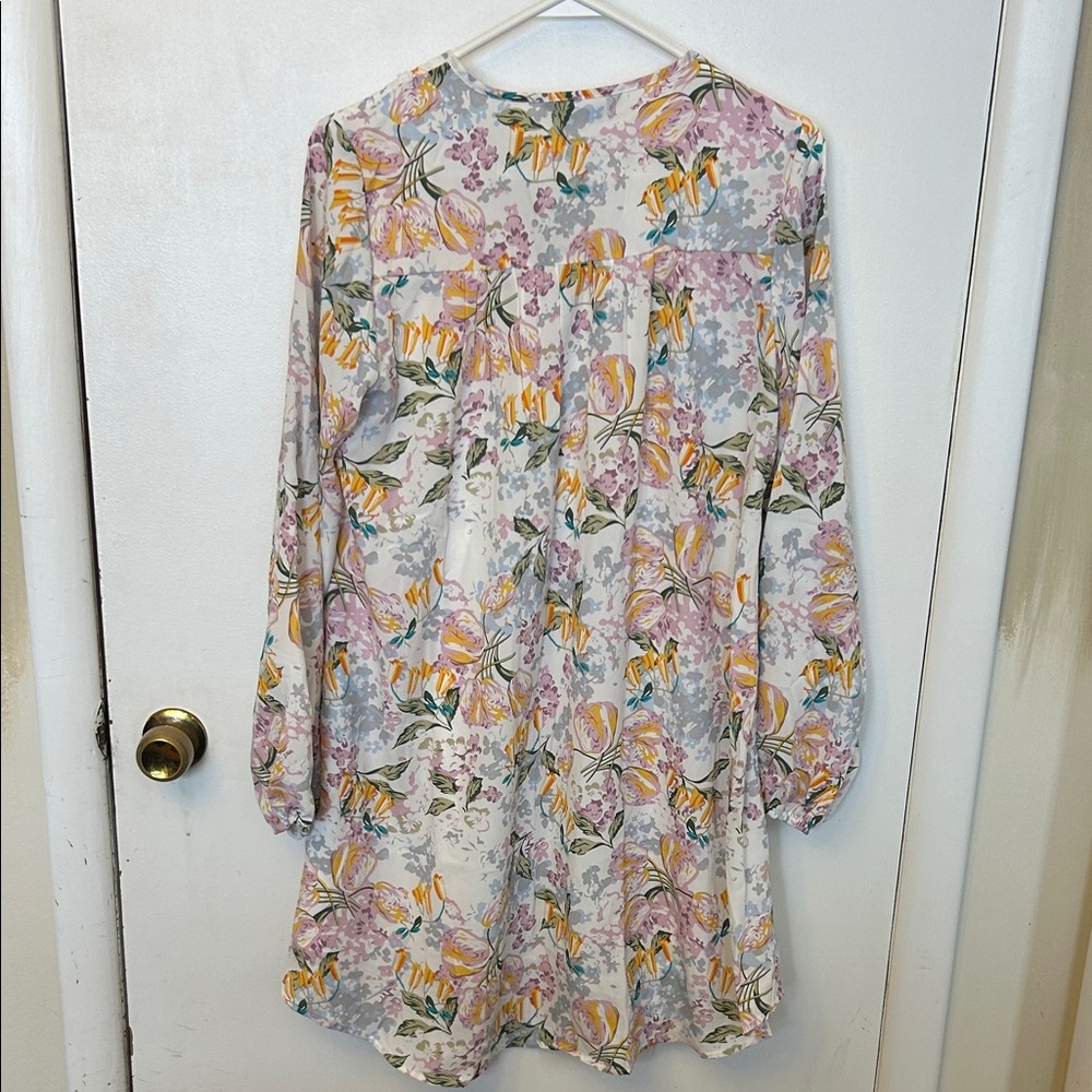 Dokotoo Floral Long Sleeve Dress Small - Picture 8 of 8